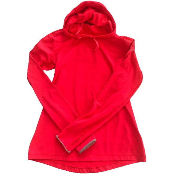 Bright Pink Thermal Nike Running Pullover - Picture 1 of 2